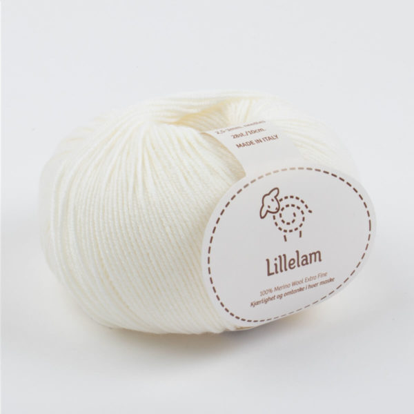 Lillelam_Merinoull_hvit